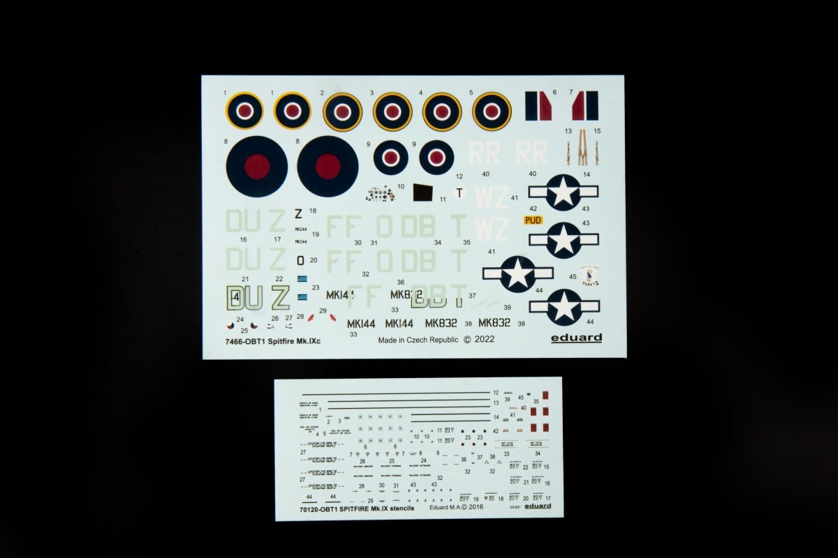 Eduard 7466 Spitfire Mk. IXc 1/72 – imagen 4