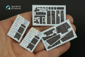 Quinta Studio QD48433 F-15I 3D-Printed colored Interior on decal paper (Academy) 1/48 – image 4