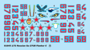 Trumpeter 01645 Russian Su-27UB Flanker C Fighter (1/72) – Bild 6