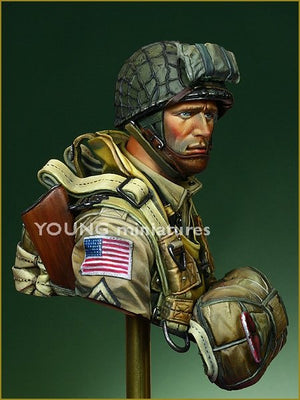 Young Miniatures YM1824 US Paratroopers 82nd Airborne Normandy 1944 1/10 – imagen 3