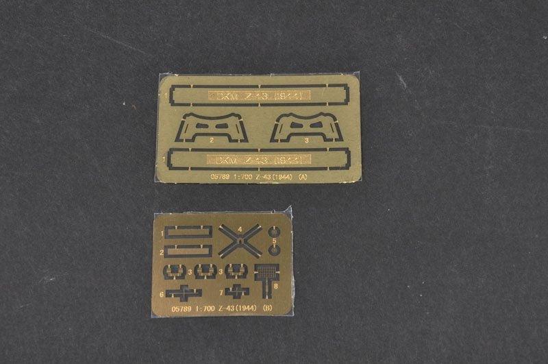 Trumpeter 05789 German Zerstorer Z-43 1944 1/700 – image 3