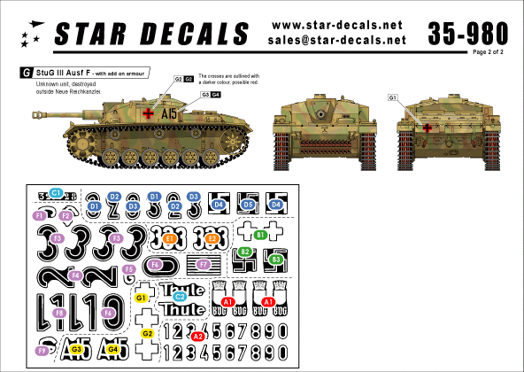 Star Decals 35-980 Berlin 2. Tanks and Trams inside the capital 1/35 – Bild 2