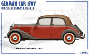 MiniArt 38016 GERMAN CAR 170V CONVERTIBLE SALOON 1/35 – imagen 9
