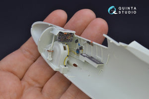 Quinta Studio QD32075 He 162 3D-Printed &amp;amp; colored Interior on decal paper (for Revell kit) 1/32 – image 4