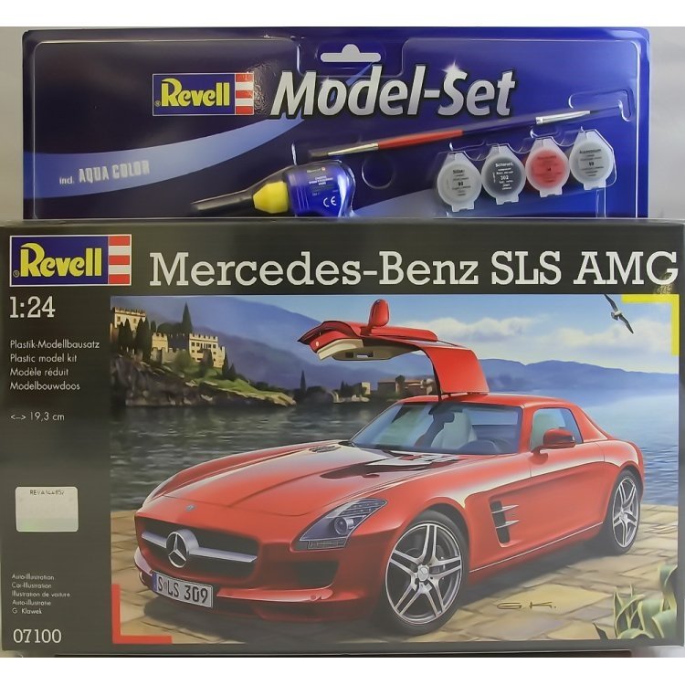 Revell 67100 Coffret de maquette Mercedes SLS AMG (1/24) 
