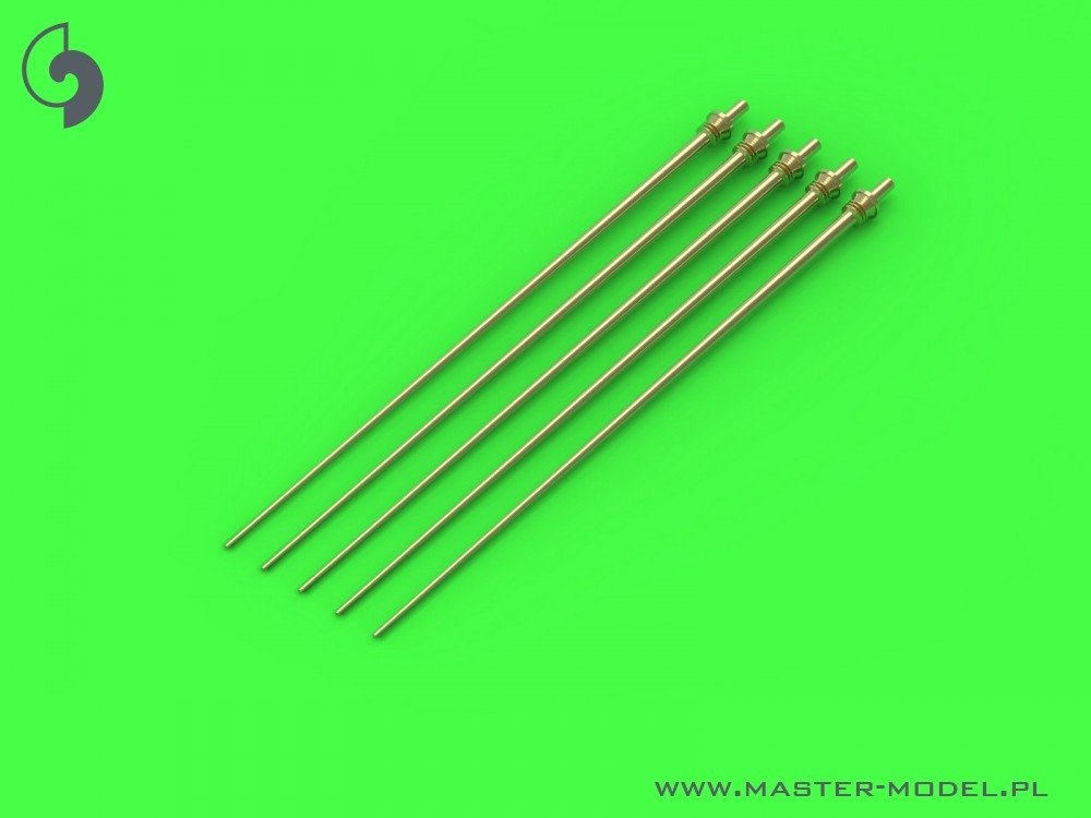 Master SM-700-061 USS Oliver Hazard Perry class frigates - antennas and OTO-Melara 76mm/62 gun barrel (for AFV model and others) – imagen 3