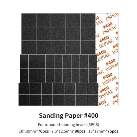 DSPIAE MSP-ES04 Sanding Paper 400 Grit