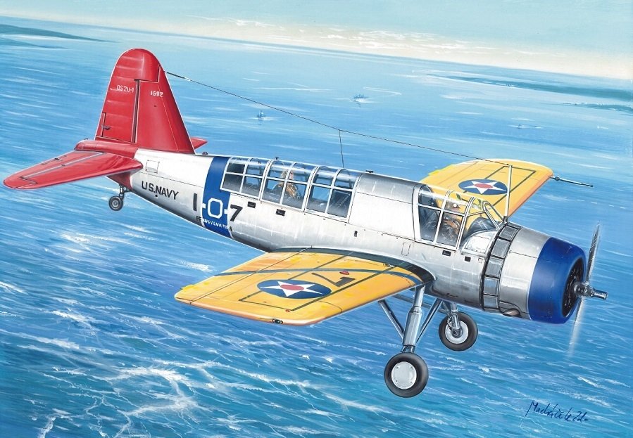 AZ Model AZ7624 Kingfisher “Wheeled Version” 1/72