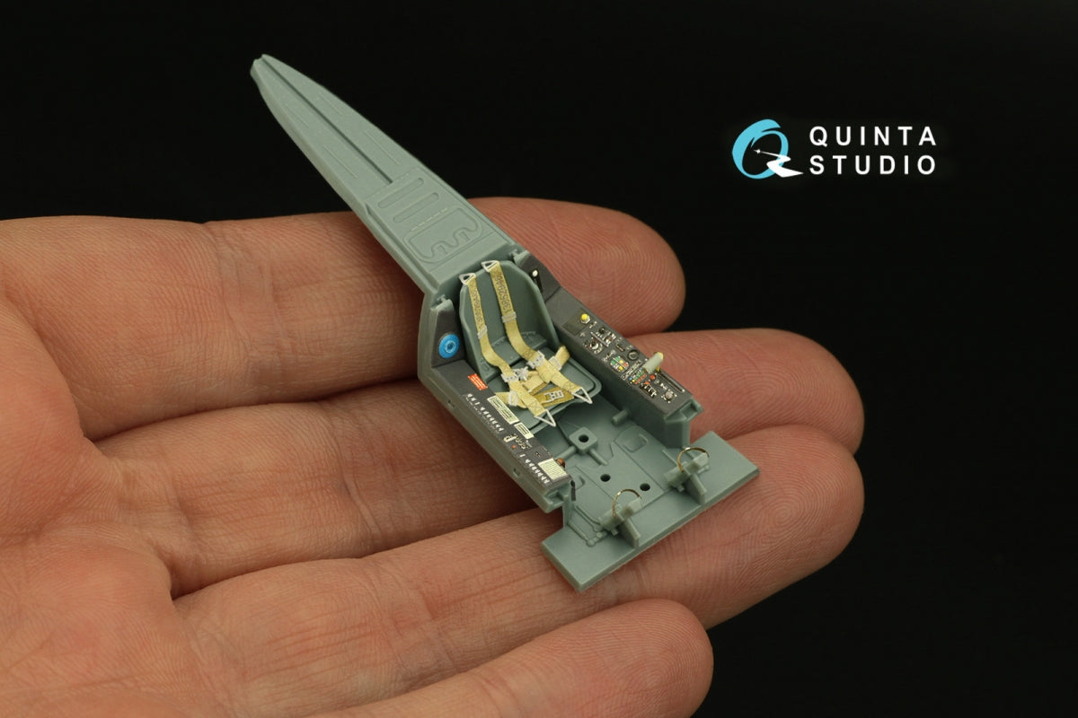 Quinta Studio QD48315 Fw 190A-5/6 3D-Printed &amp;amp; colored Interior on decal paper (Eduard) 1/48 – image 7