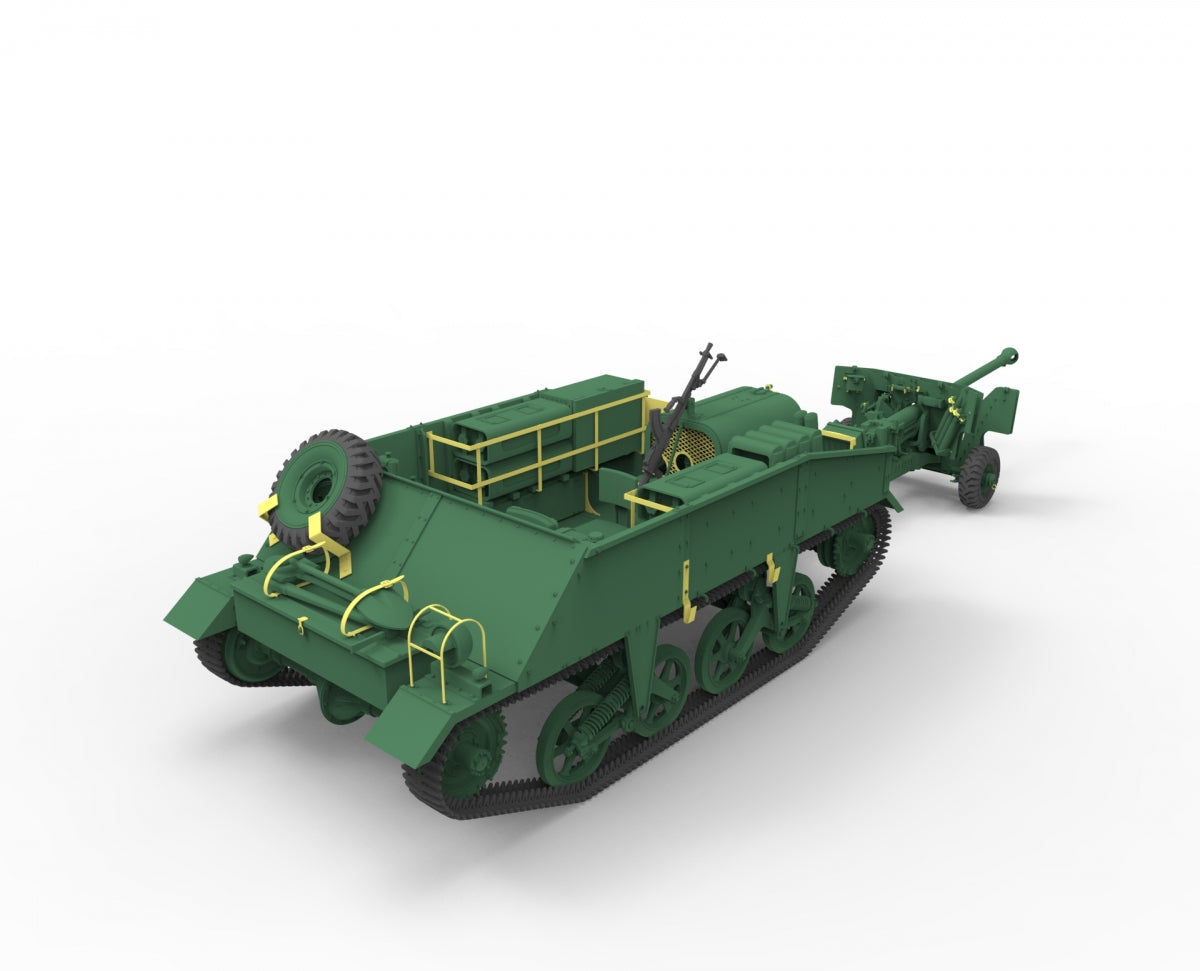 Bronco CB35189 British Loyd Carrier with 6 Pounder Anti-Tank Gun 1/35 – obrázek 3