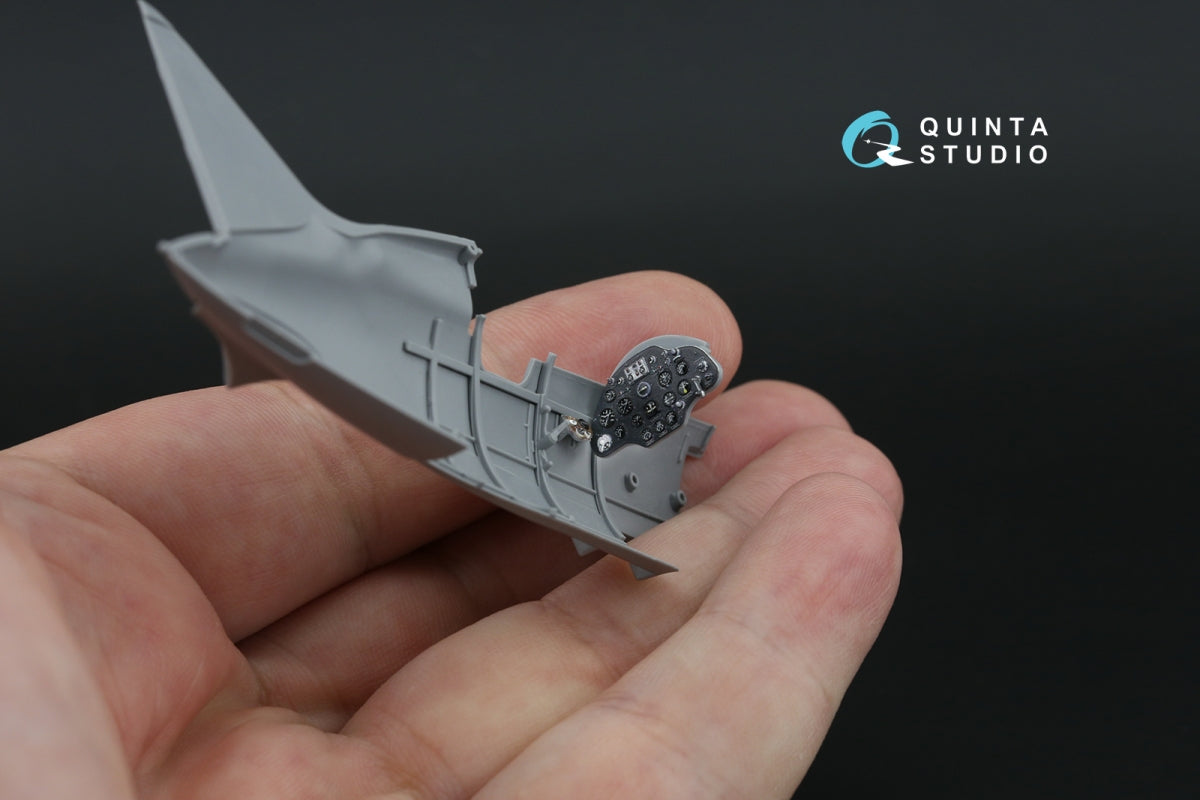 Quinta Studio QD48491 I-16 3D-Printed colored Interior on decal paper (for Zvezda kit) 1/48 – image 3