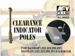 AFV Club AC35002 Clearance Indicator Poles 6 pcs