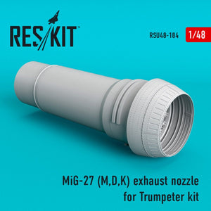 RESKIT RSU48-0184 MIG-27 (M,D,K) EXHAUST NOZZLE FOR TRUMPETER KIT 1/48 – image 2
