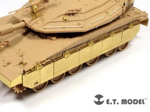 ET Model E35-098 Israel Merkava Mk.IV Tank LIC Side Skirts (For ACADEMY 13227) (1/35) – Bild 4