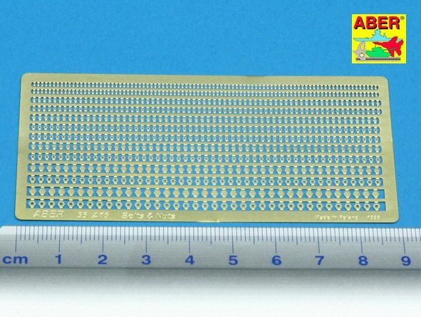 Aber 35A015 Bolts and Nuts (1/35) – Bild 2