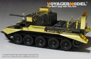 Voyager Model PEA458 WWII UK Cromwell Mk. IV/Centaur CSMk IV Deep Wading Trunks（For TAMIYA 35221/35232) 1/35 – imagen 13