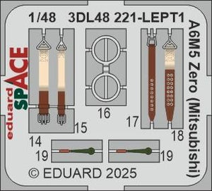 Eduard 3DL48221 A6M5 Zero (Mitsubishi) SPACE FINE MOLDS 1/48 – image 4