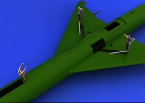 Eduard 648080 MiG-21 undercarriage legs BRONZE 1/48 (Eduard) – Bild 4