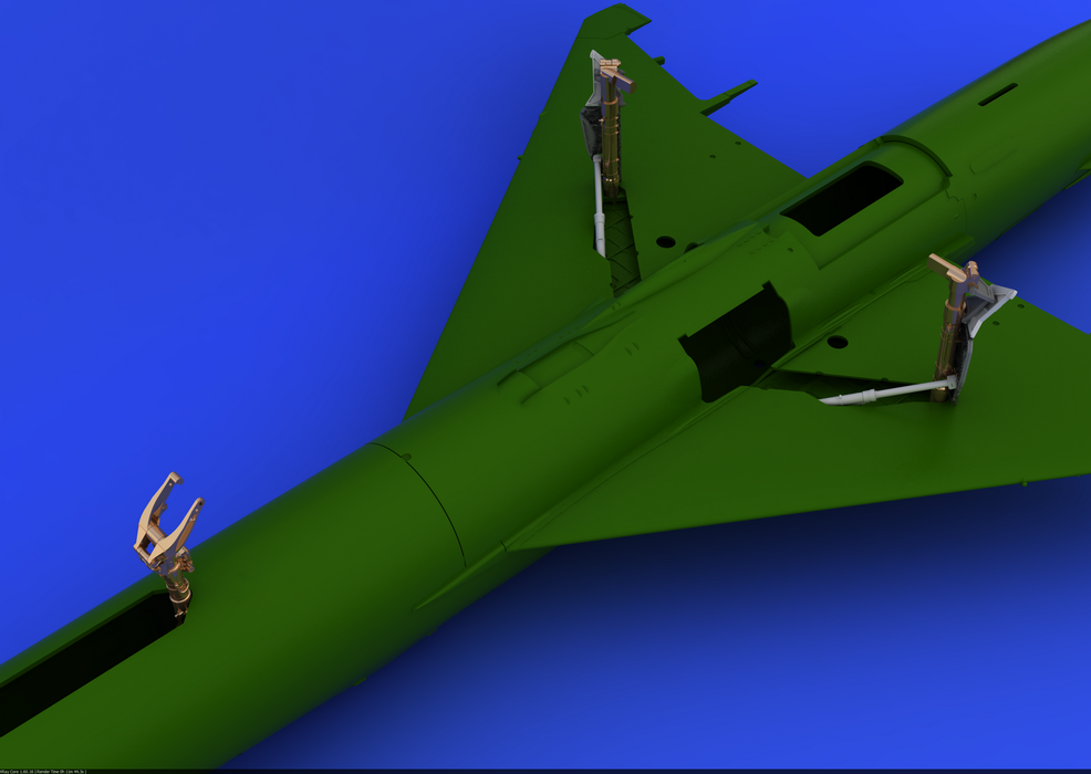 Eduard 648080 MiG-21 undercarriage legs BRONZE 1/48 (Eduard) – Bild 4