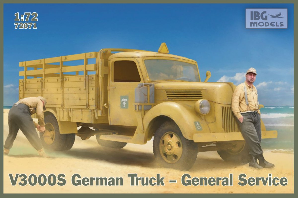 IBG 72071 V3000S Camion allemand Service général 1/72