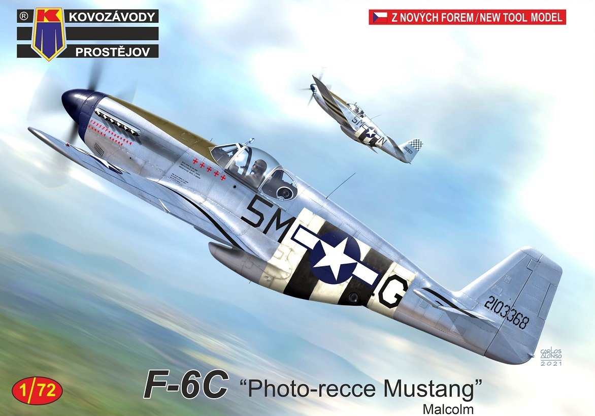 Kovozavody Prostejov KPM0248 F-6C "Photo-recce Mustang" Malcolm 1/72