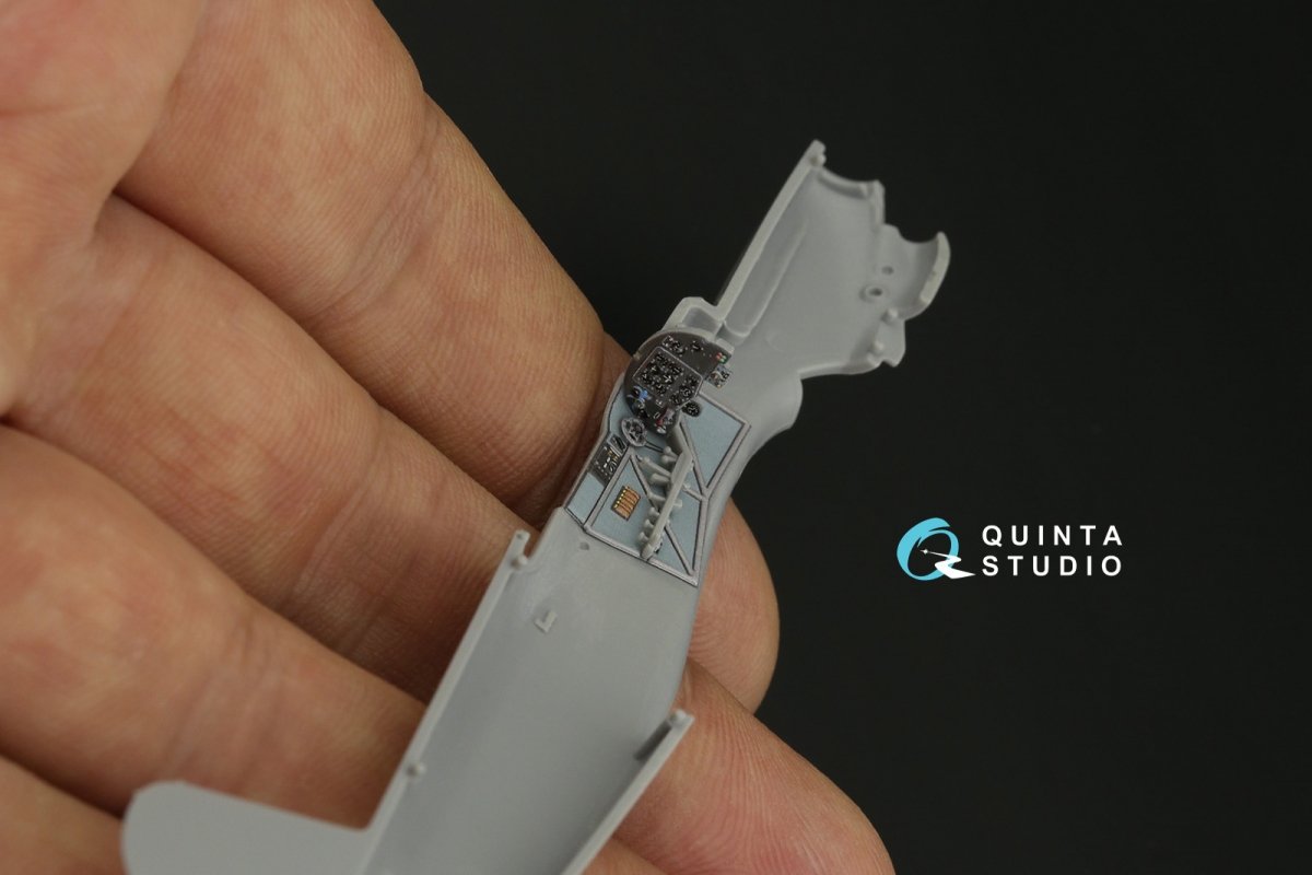 Quinta Studio QD72084 Yak-1B 3D-Printed &amp;amp; colored Interior on decal paper (Arma Hobby) 1/72 – image 4