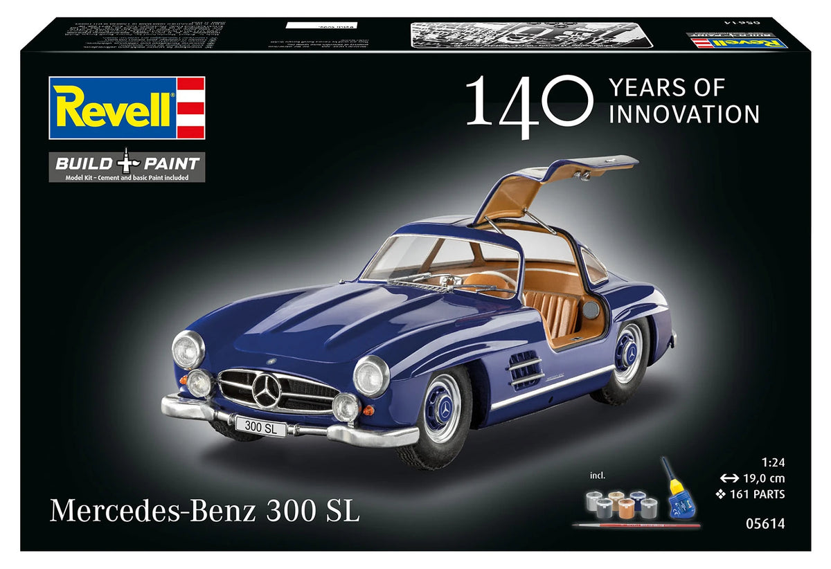 Revell 05614 Gift Set Mercedes-Benz 300 SL 100Y 1/24