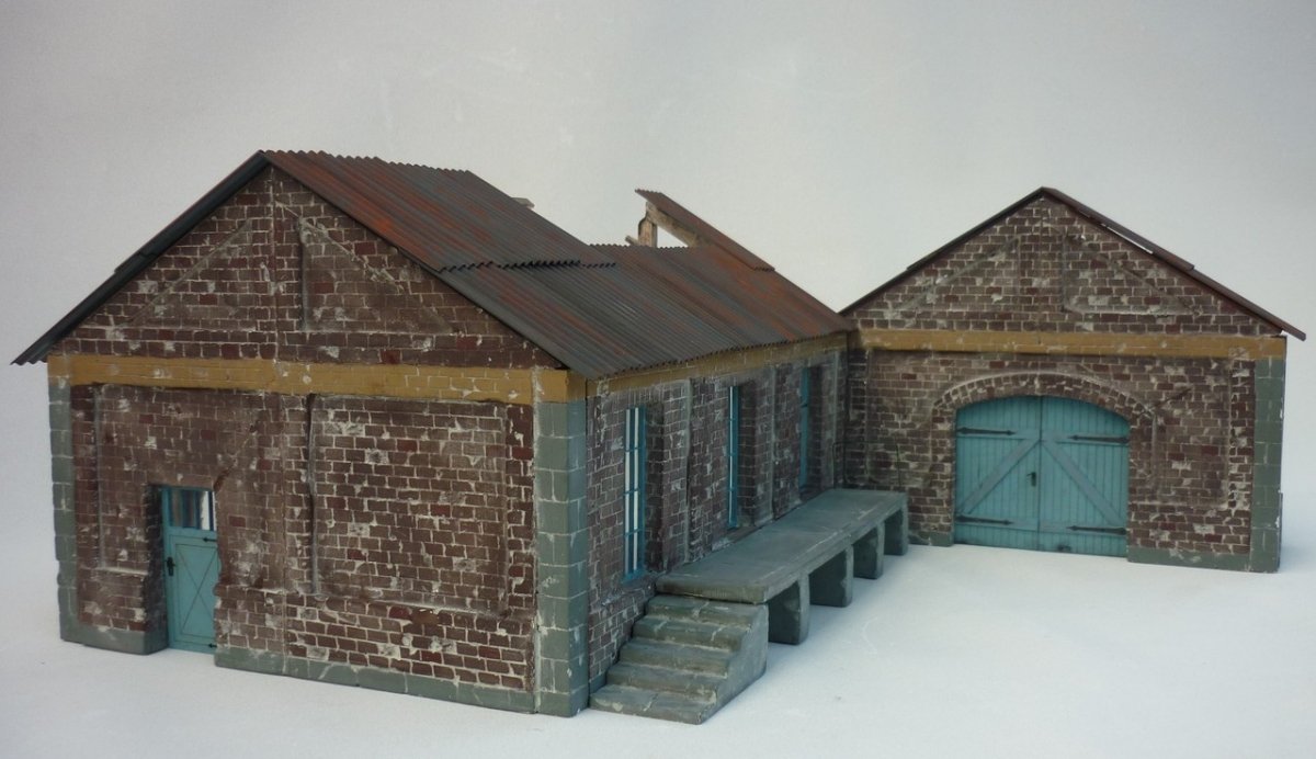 RT-Diorama 35211 Freight Shed (Modular System) 1/35 – Bild 6