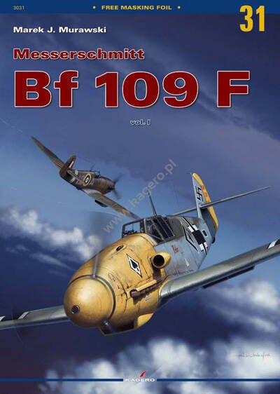 Kagero 3031 Messerschmit Bf 109 F (no decals) EN