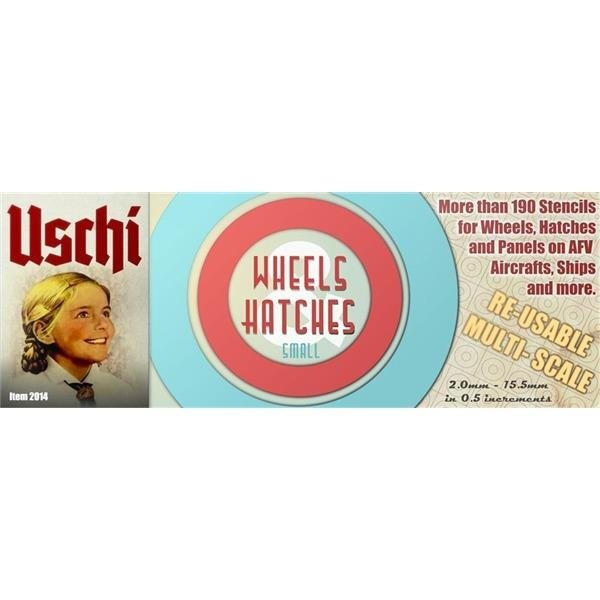 Uschi van der Rosten 2014 Wheels &amp; Hatches Small (2 - 15.5mm incresent)