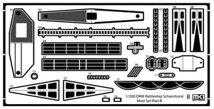 MK1 Design MD-20024 DKM Battleship SCHARNHORST DX PACK for Trumpeter 1/200 – obrázek 66