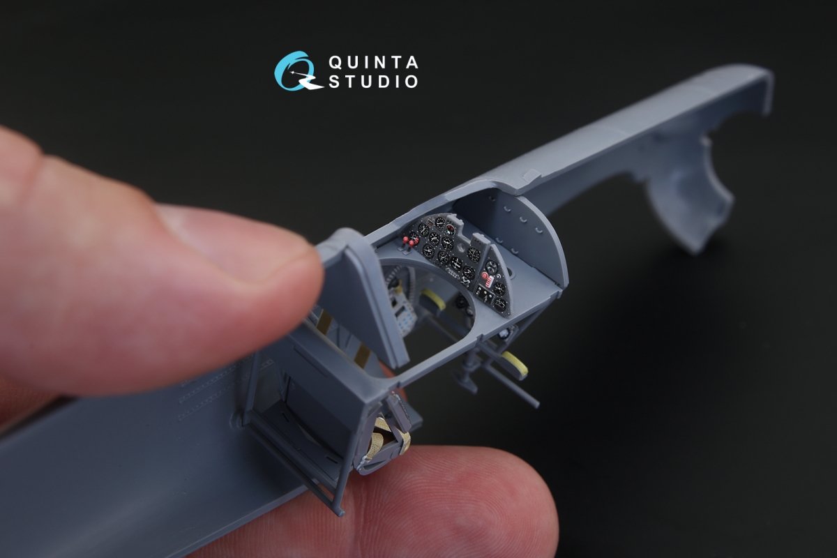 Quinta Studio QD32056 IAR - 81C 3D-Printed &amp;amp; colored Interior on decal paper (for Special Hobby kit) 1/32 – Bild 5