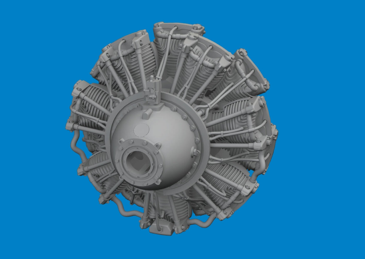 Eduard 6481111 B-24D engines PRINT HOBBY BOSS 1/48 – image 2