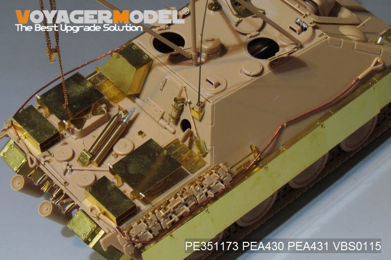 Voyager Model PE351173 WWII Sd.Kfz.173 Jagdpanther G2 Version Basic Upgrade set（For MENG TS-047）1/35 – image 16