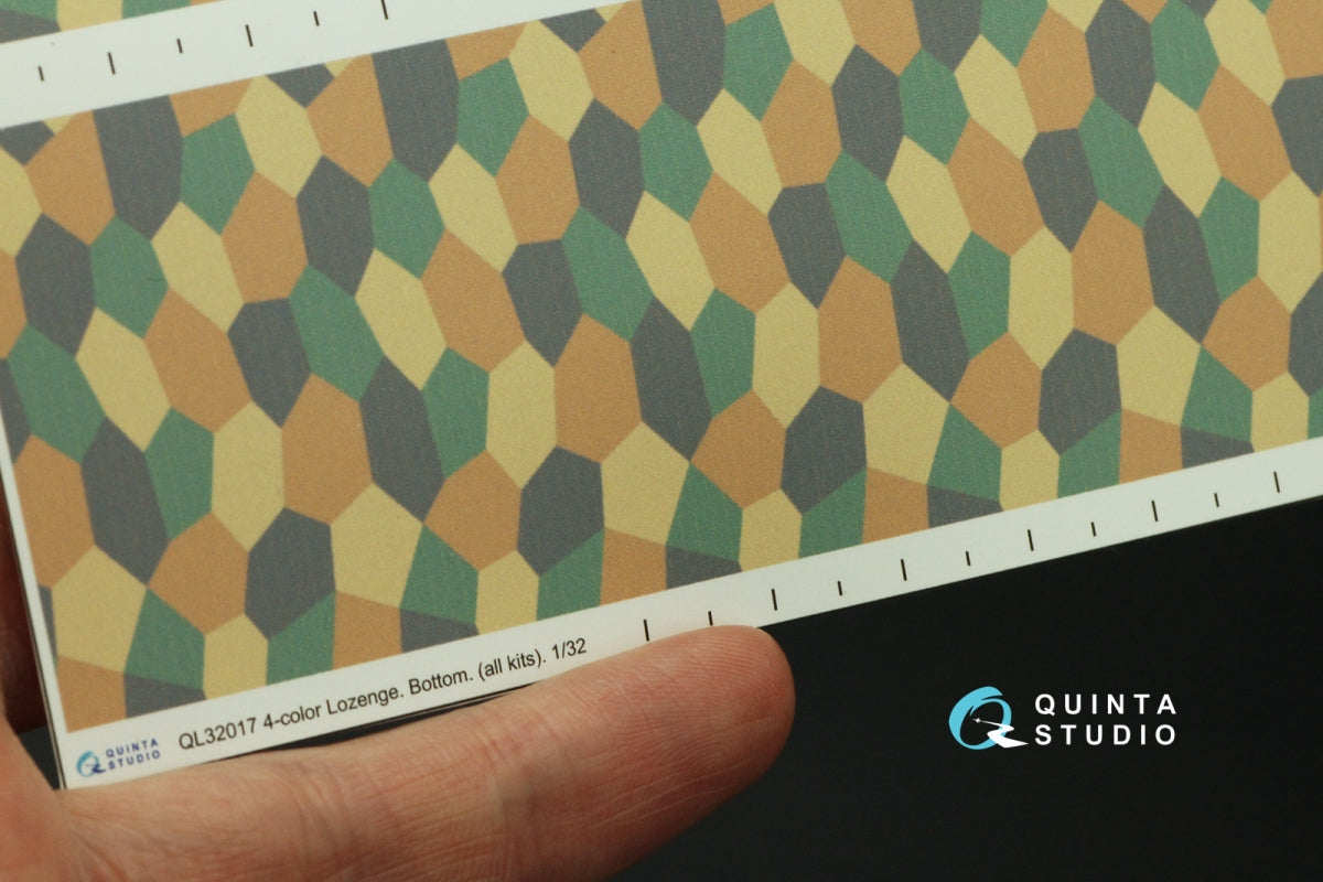 Quinta Studio QL32017 German WWI 4-Color Lozenge (lower surface) 1/32 – Bild 3