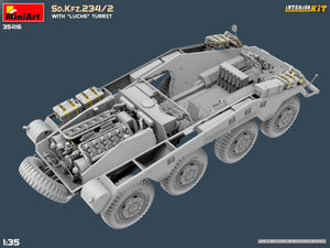 MiniArt 35416 Sd.Kfz.234/2 WITH LUCHS TURRET. INTERIOR KIT 1/35 – imagen 17