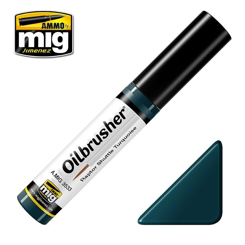 AMMO of Mig Jimenez 3533 RAPTOR SHUTTLE TURQUOISE