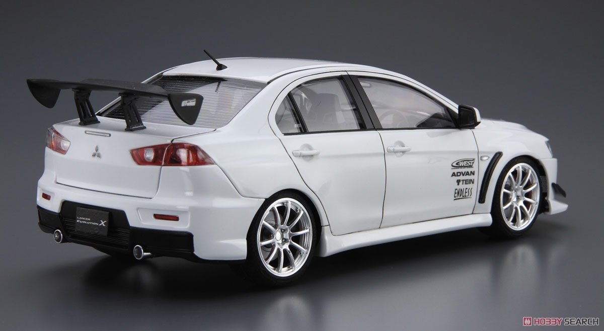 Aoshima 05897 Mitsubishi Lancer Evo &amp;#39;07 1/24 – zdjęcie 3