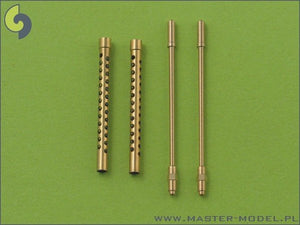 Master AM-32-010 Browning AN/M2 aircraft .30 caliber (7.62mm) barrels (2pcs) (1/32)