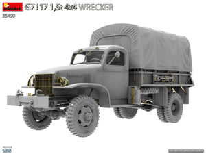 MiniArt 35490 G7117 1.5t 4x4 Wrecker 1/35 – image 4