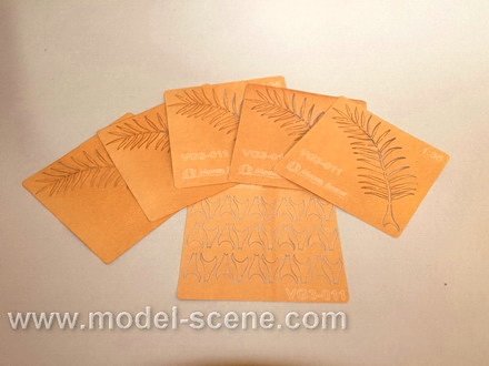 Model Scene VG3-011 Leaves Palm leaves Type I Dry 1/32 / 1/35 – obrázek 2