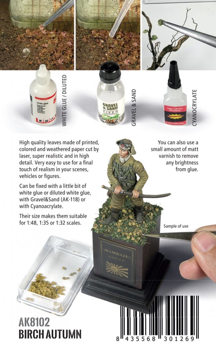 AK Interactive AK8102 BIRCH AUTUMN (TOP QUALITY) 1/35 – image 3