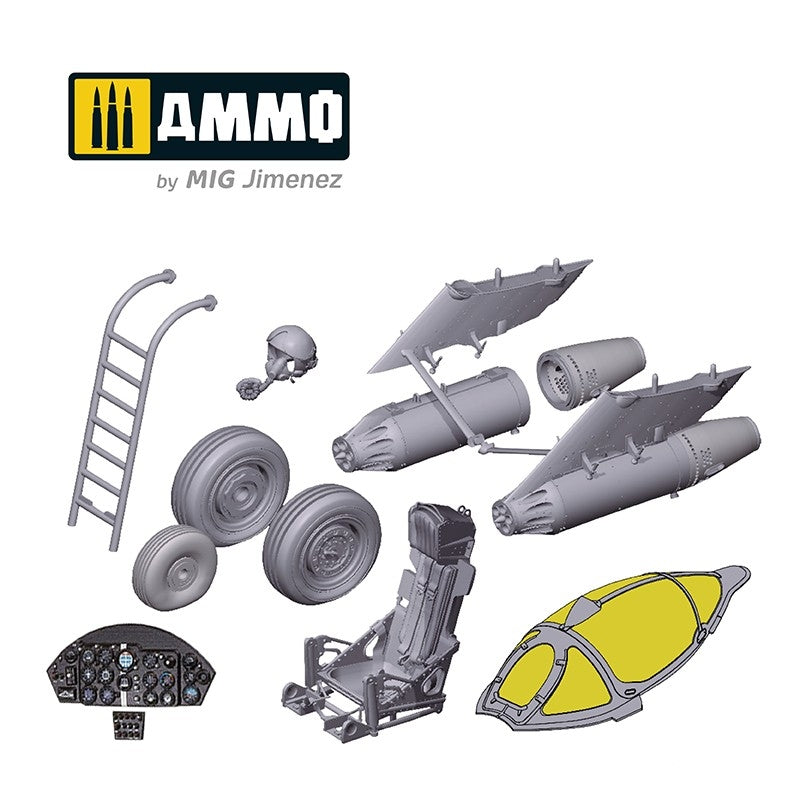 AMMO by Mig Jimenez 8513 MIG-17F / LIM-5 Poland-Cuba-Angola (Premium Edition) 1/48 – immagine 7