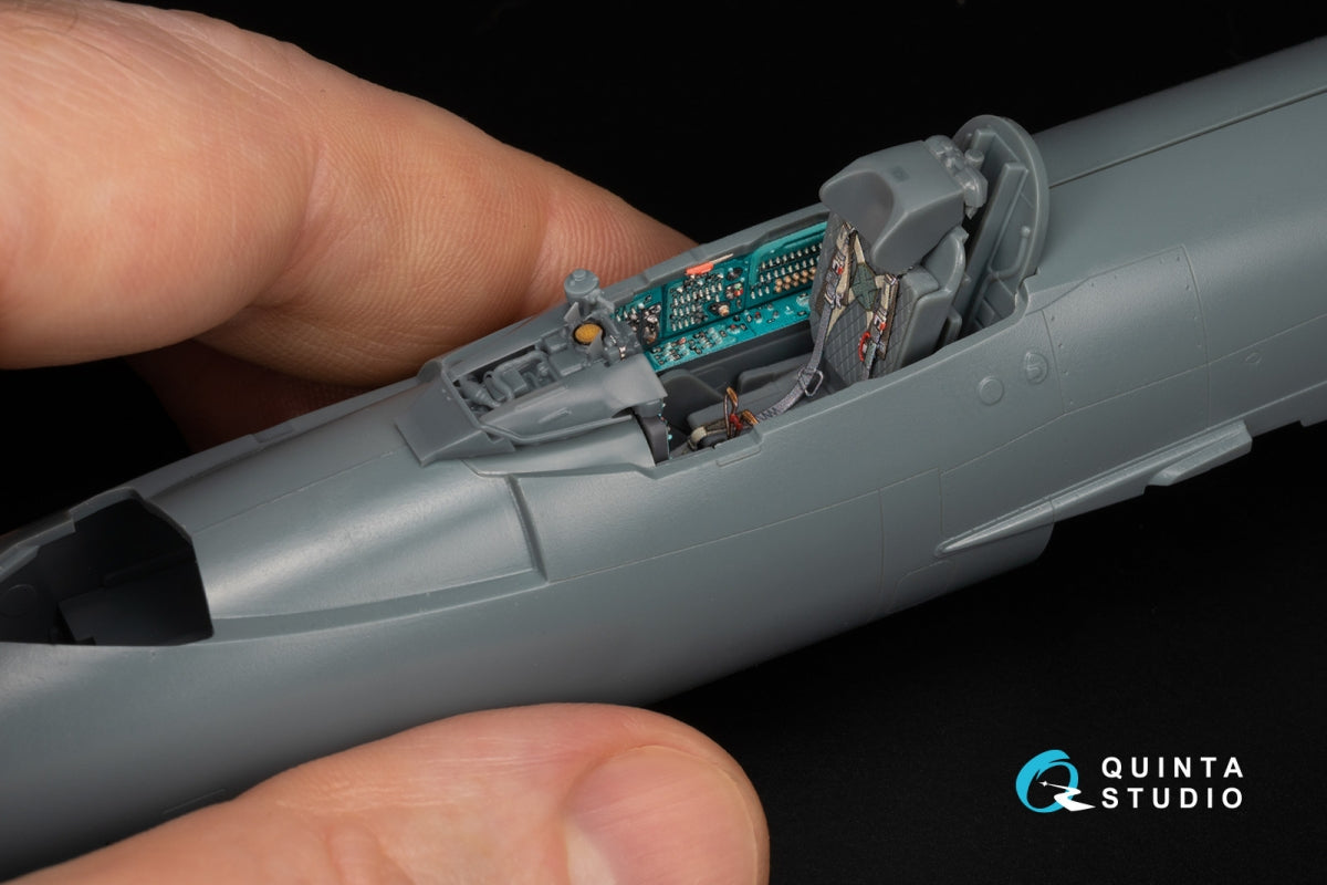 Quinta Studio QD+48578 MiG-21MF Fishbed-J (Gorkiy plant) 3D-Printed &amp;amp; colored Interior on decal paper (Eduard) (with 3D-printed resin parts) 1/48 – image 4