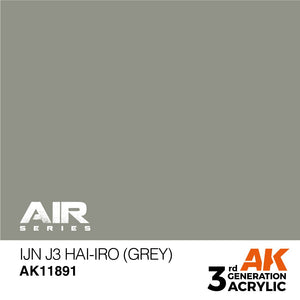 AK Interactive AK11891 IJN J3 HAI-IRO (GRAY) – AIR 17ml