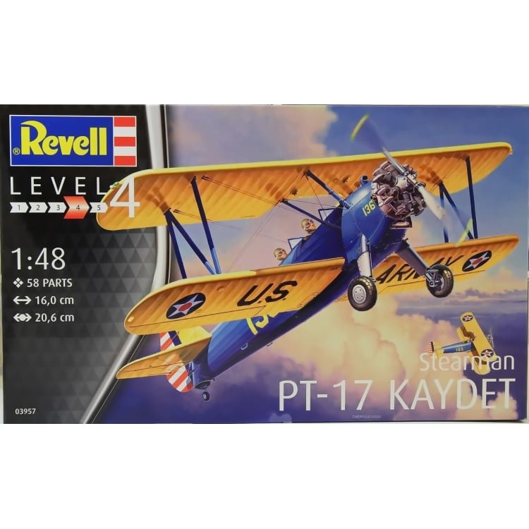 Revell 03957 Stearman PT-17 Kaydet 1/48
