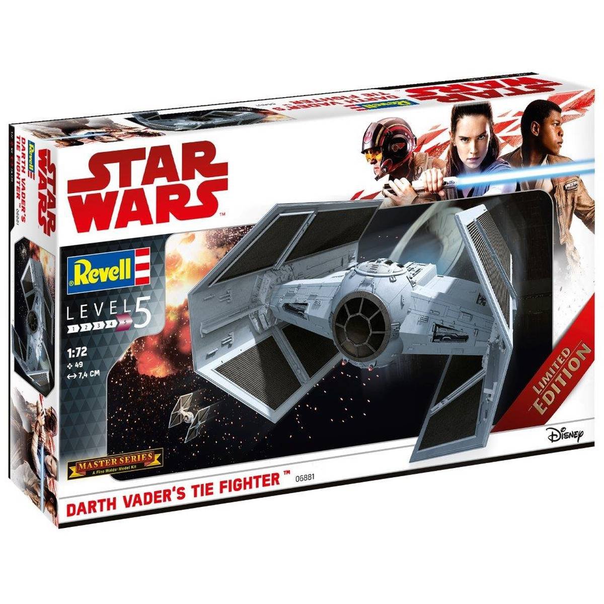 Revell 06881 Star Wars Dark Vador Chasseur TIE 1/72