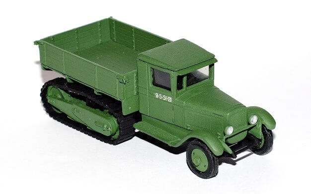 Collected 72107 ZIS-22M half-truck 1/72 – Bild 2