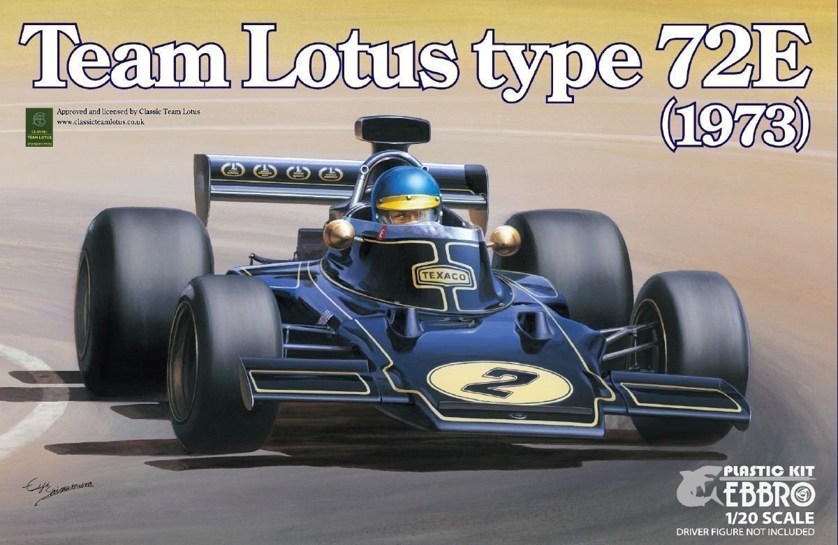 Ebbro 20009 Team Lotus Type 72E 1973 1/20