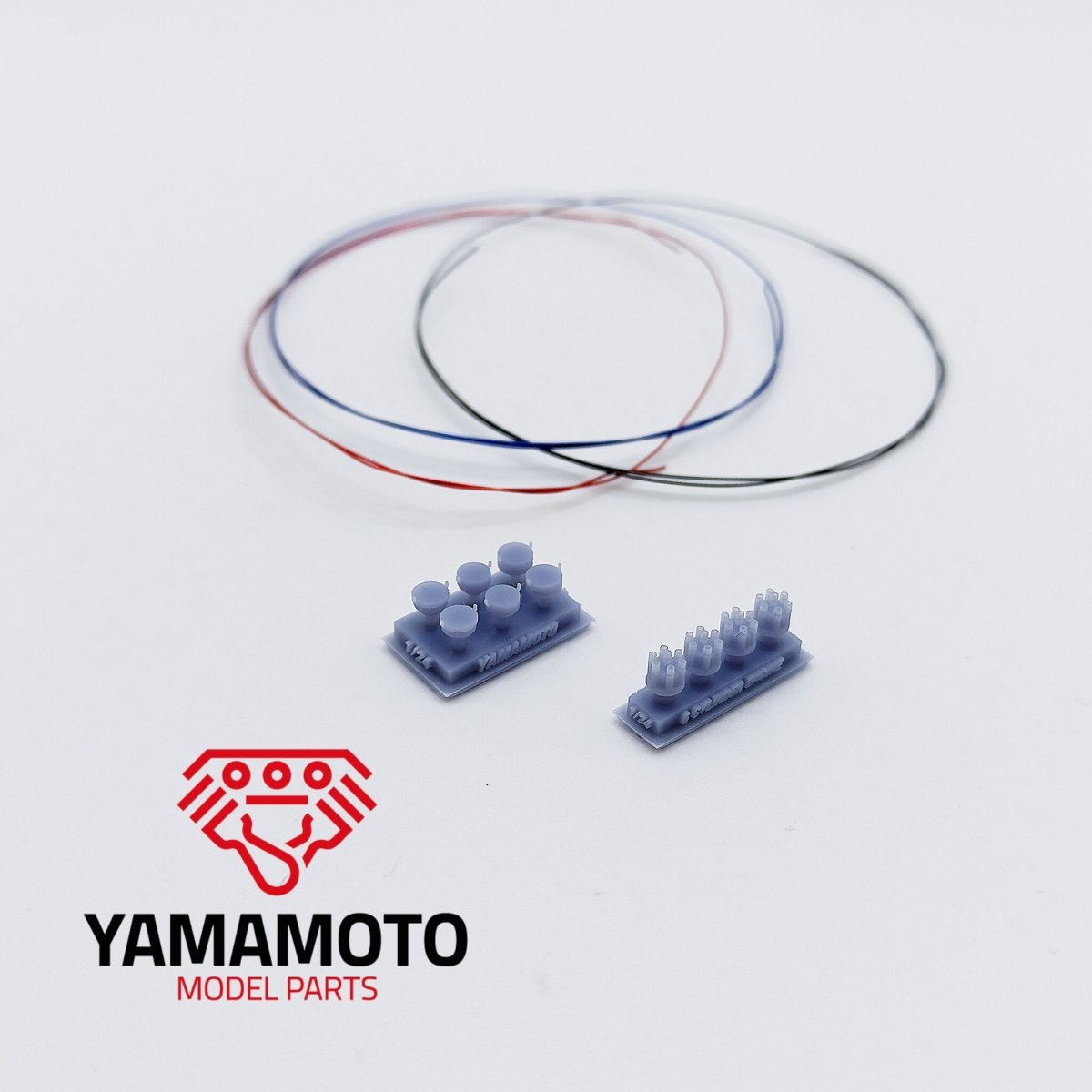 Yamamoto Model Parts YMPTUN71 Jeu de 4 dispositifs d&amp;#39;allumage pour 6 cylindres 1/24 – image 2